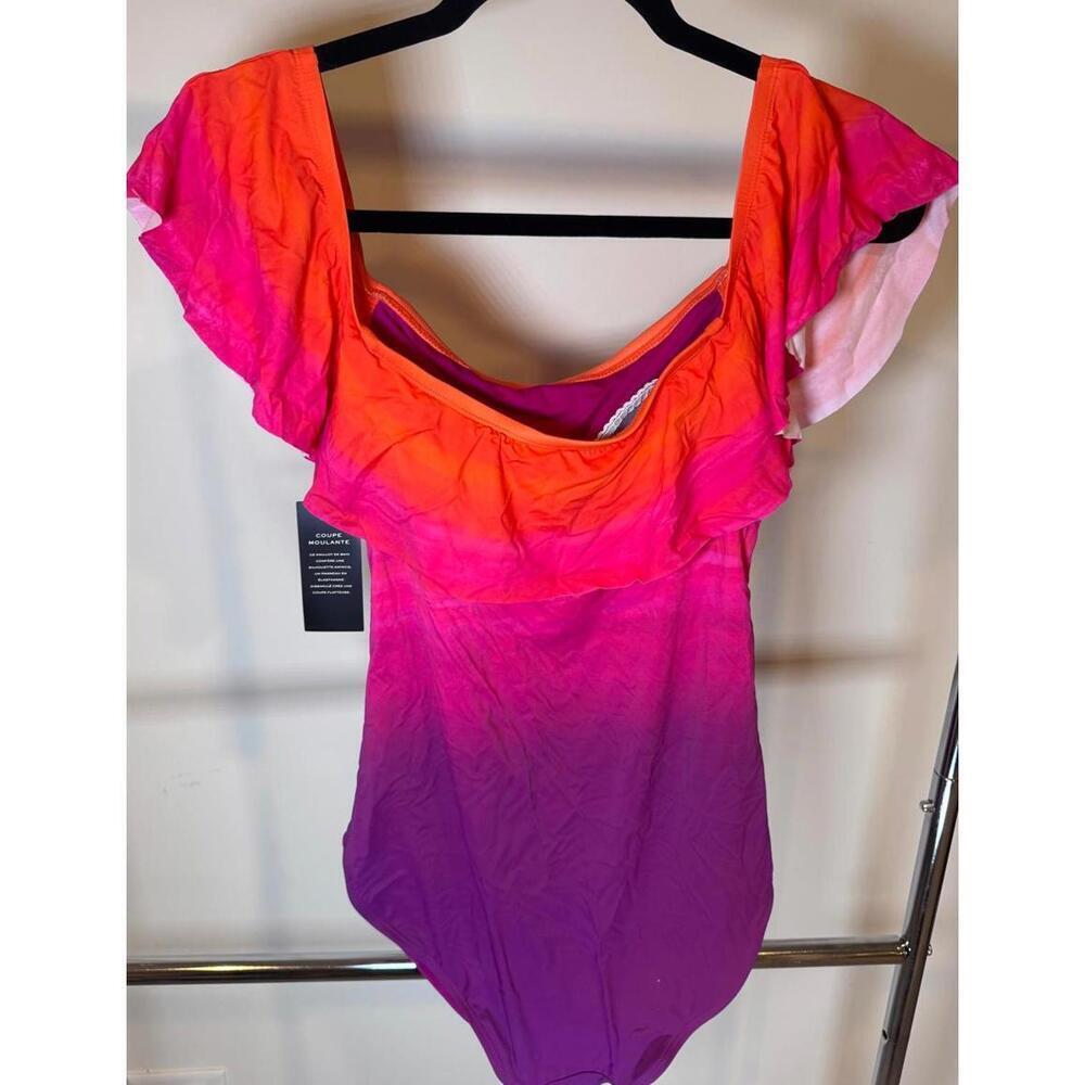 Ralph Lauren Multicolor One-Piece Swimsuit - Size 12 - Picture 2 of 4